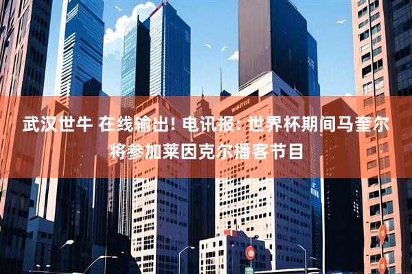 武汉世牛 在线输出! 电讯报: 世界杯期间马奎尔将参加莱因克尔播客节目